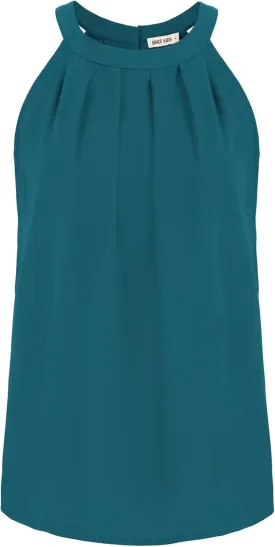 GRACE KARIN Sequin Halter Tops for Women Sleeveless Dressy Sparkle Tank Camisole Tops Party Club Cocktail Vest Shirt