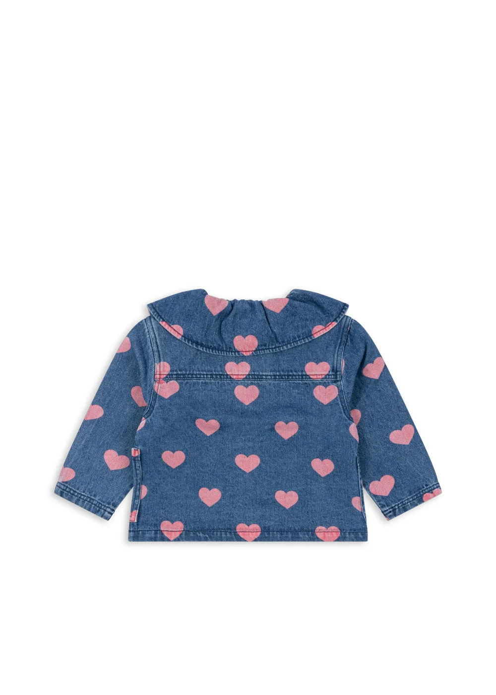 Magot Denim Shirt GOTS - Bon Coeur Pink