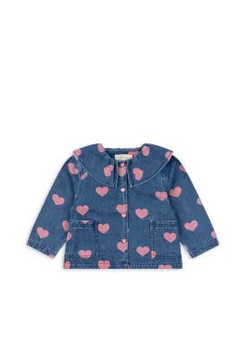 Magot Denim Shirt GOTS - Bon Coeur Pink