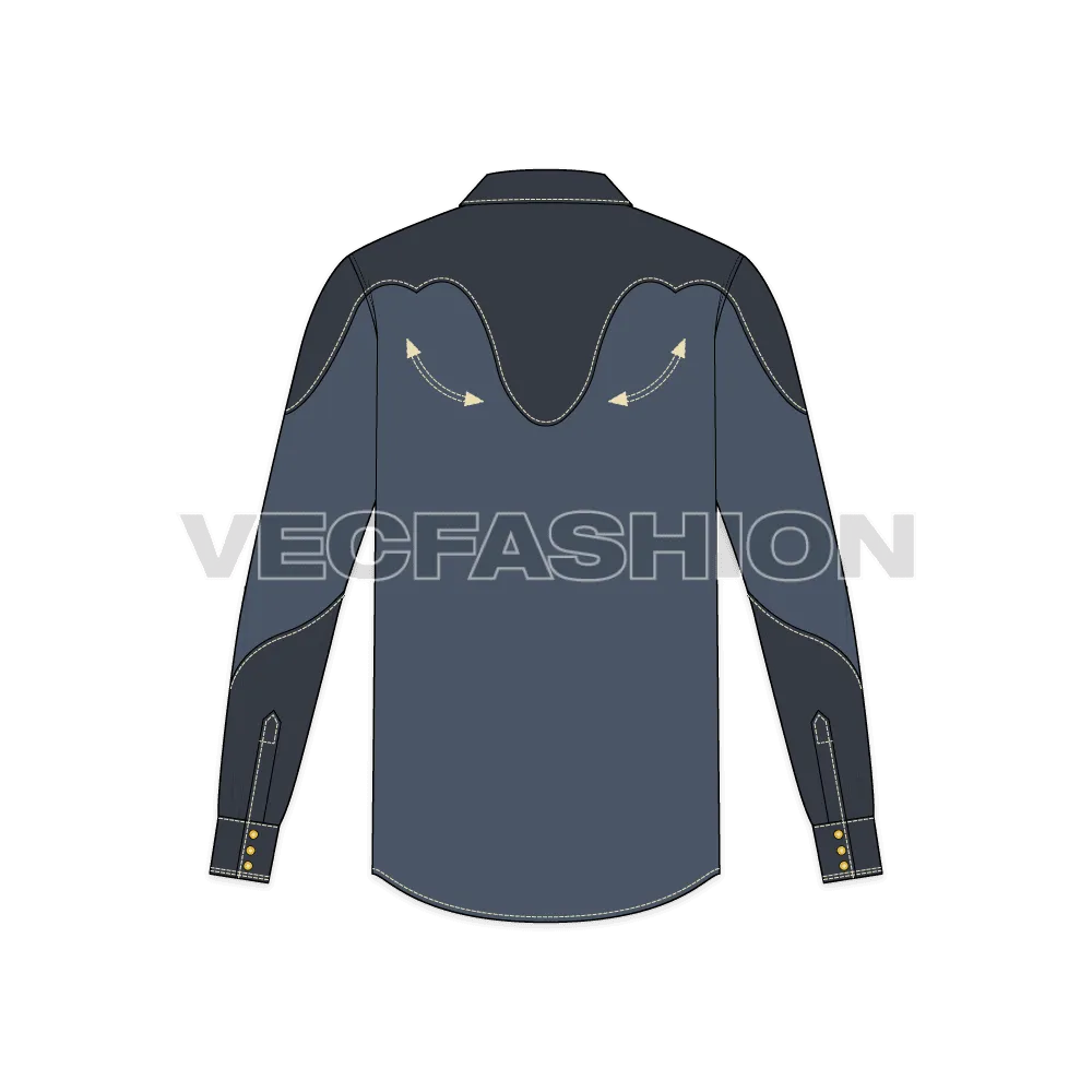 Mens Western Shirt