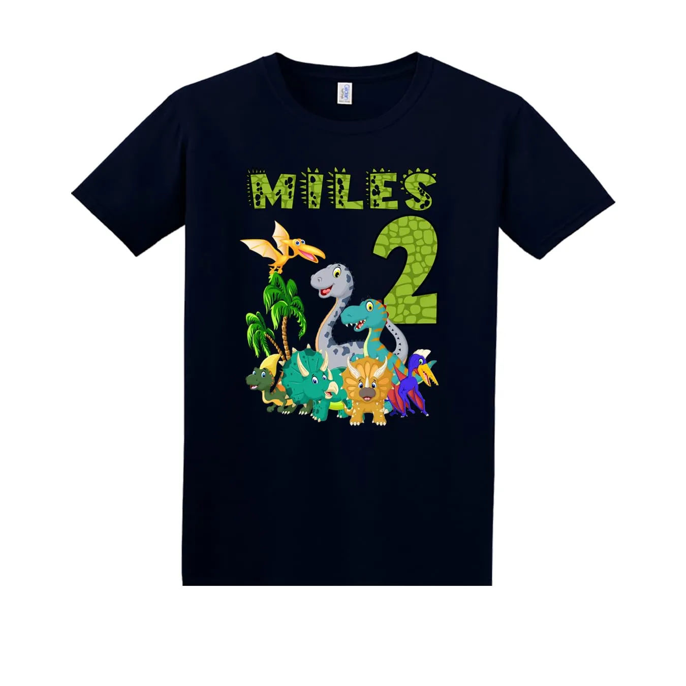 Personalized Dinosaur Shirt with name and age number, Dinosaur Birthday Shirt, Dinosaur Custom Shirt, Dinosaur family shirts, Dinosaur matching family Birthday Shirt, t-shirt for girls and boys