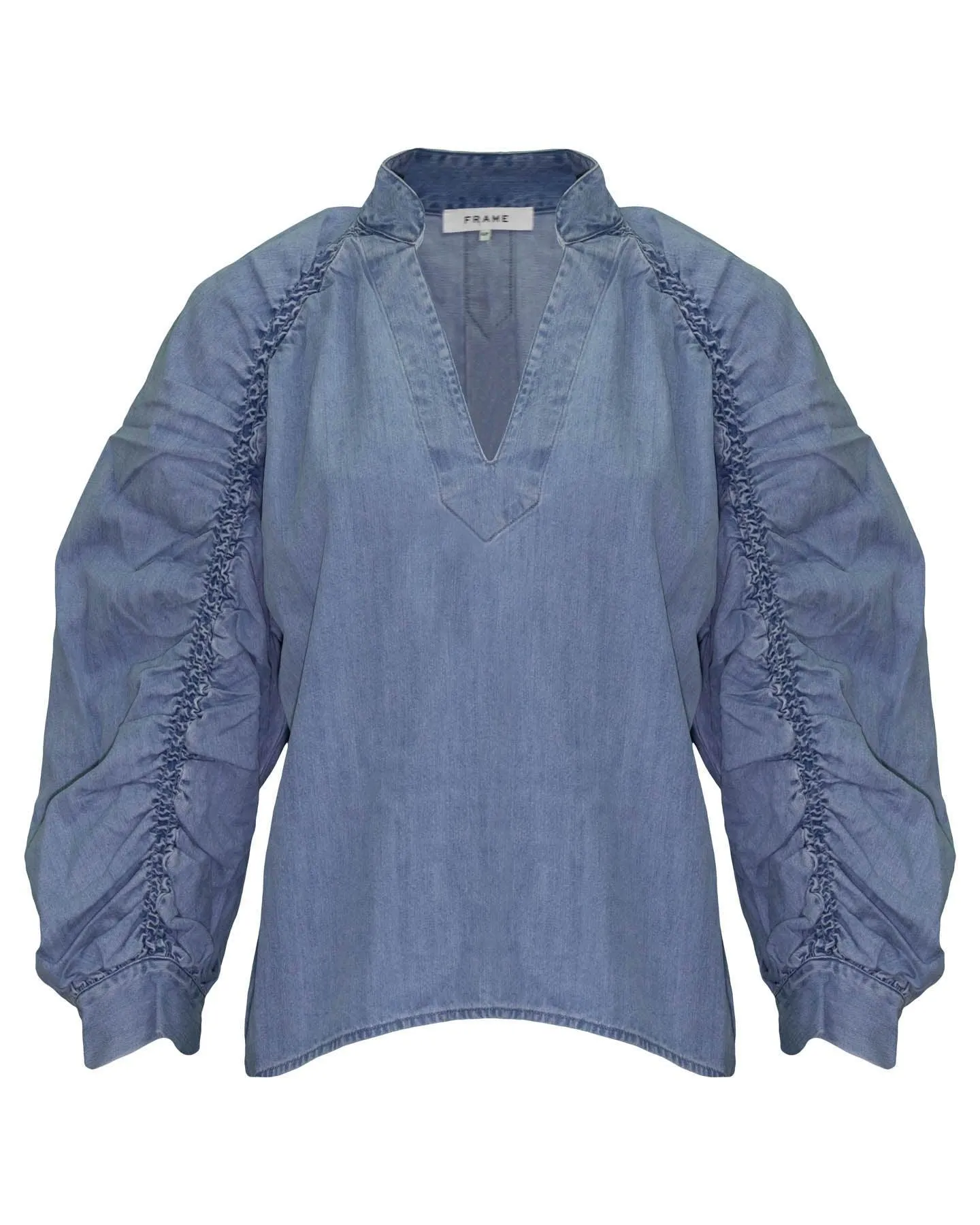 Ruched Cali Popover Shirt