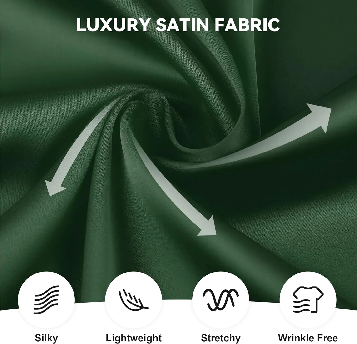 WARHORSEE Mens Silk Satin Dress Shirts Shiny Long Sleeve Button Down Shirt Party Prom Wedding Shirt
