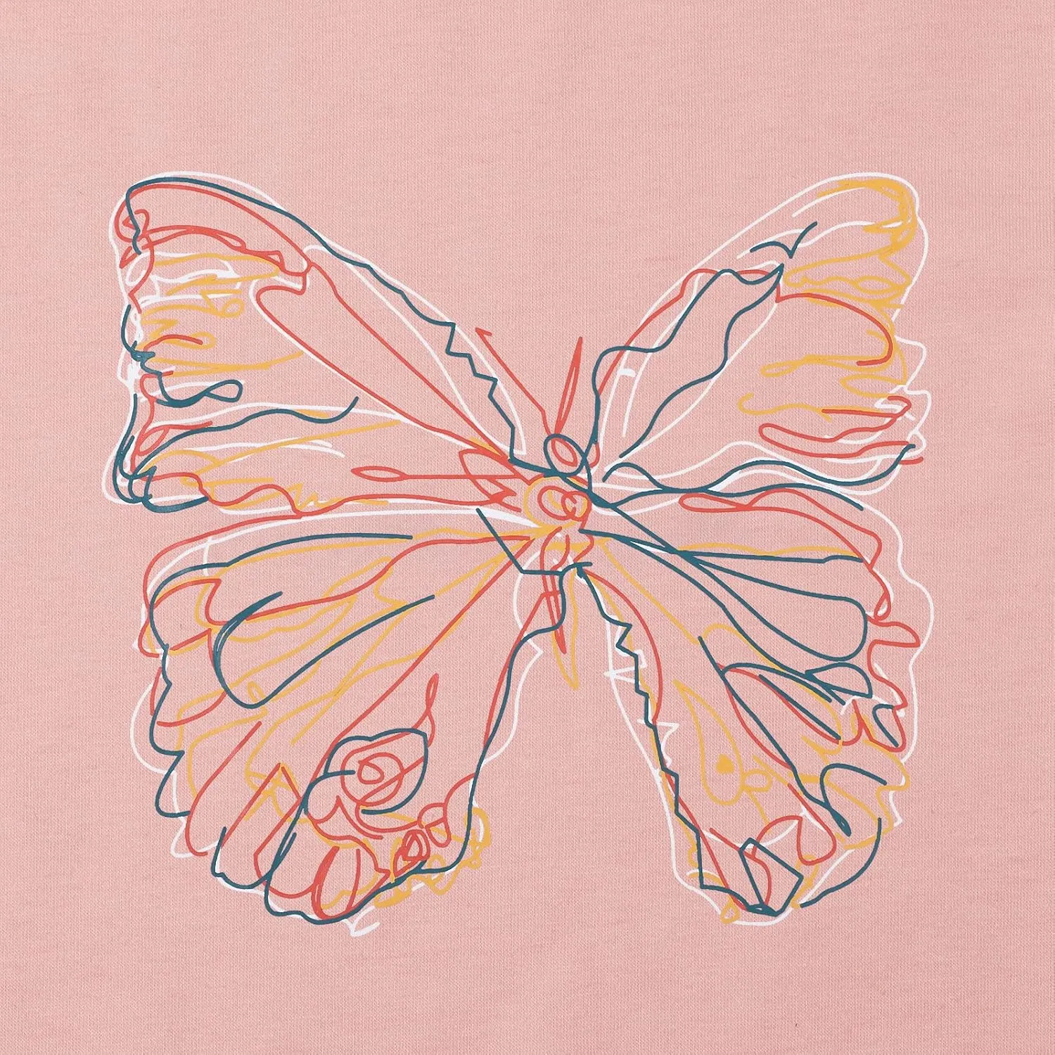 Women Butterfly Graphic T Shirt Funny Vintage Tee Shirt Summer Casual Graphic Print Crewneck T-Shirts Tops